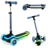 Image de Trottinette Tricycle - Kinderkraft - Raket - 3 Roues - Guidon RÃ©glable - LumiÃ¨res Led