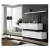 Image de Ensemble meuble TV mural - Switch SB II - 130 cm x 110 cm x 30 cm - Blanc