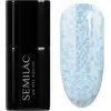 Image de Semilac Vernis à ongles gel hybride UV Crushed_ICE avec lampe UV/LED couleur 493 Bubble Gum 7 ml