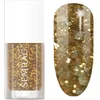 Image de Semilac Vernis à ongles effet miroir Glitter Nails, couleur 042 Flakes of Gold, 7 ml