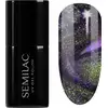 Image de Semilac Galaxie hybride UV Flash Vernis à ongles gel UV/LED couleur 825 Cyber Violet 7 ml