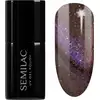 Image de Semilac Galaxie hybride UV Flash Vernis à ongles gel UV/LED couleur 827 AI Brown 7 ml