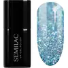 Image de Semilac Vernis à ongles gel hybride UV collection hiver avec lampe UV/LED couleur 610 Frosty Christmas 7 ml