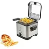 Image de Adler Friteuse profonde pour capacitÃ© de 1,5 litre avec 900 W Power MS 4910 ArgentÃ© MS 4910