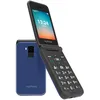 Image de TÃ©lÃ©phone Ã  clapet 4G LTE Ãcran 2,8 pouces Double SIM Autonomie 6j Myphone Bleu nuit