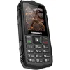 Image de TÃ©lÃ©phone incassable Ã  touches Batterie 3000mAh Ãtanche IP68 SOS Hammer Noir