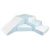 Image de Set De 4 Blocs En Mousse Pour Le Jeu Blanc, Bleu (Pastel)