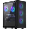 Image de VIST ARGB PC Gaming Ryzen 5 5500 - RAM 32Go - RTX 5050 - SSD 1To M.2 - WIFI - Windows 11 Pro