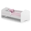 Image de Lit enfant + matelas + barriere de securite 140x70