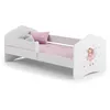 Image de Lit enfant + matelas + barriere de securite 140x70