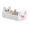 Image de Lit enfant 160x80 cm + sommier + matelas + tiroir