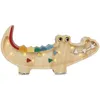 Image de Petite Lampe Veilleuse Crocodile Bois Naturel
