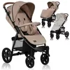 Image de Poussette Canne Tout Terrain Lionelo Annet Plus - Jusqu'Ã  22 Kg - Grandes Roues - Accessoires - Beige