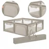 Image de Parc BÃ©bÃ© Lionelo Willow Xl - 207x187 Cm - CÃ´tÃ©s En Maille - Grand Terrain De Jeu De SÃ©curitÃ© - Grille De Protection - Beige