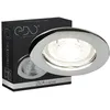Image de Spot de plafond encastrable ZIVA Chrome IP20 rond EDO777309 EDO