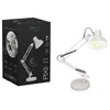 Image de Lampe De Bureau - Edo Solutions - Pixi - Blanche - E27 - RÃ©glable Avec Clip
