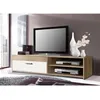 Image de PILVI 1560 TV 120 cm chene/blanc