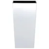Image de Pot De Fleurs - Prosperplast - Urbi Square - 40cm X 40cm X 75cm - Plastique - Blanc S449