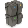 Image de Conteneurs Mixtes Tri sÃ©lectif avec 4x25L compartiments gris
