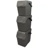 Image de Conteneurs Mixtes Tri sÃ©lectif avec 3x25L compartiments gris