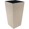 Image de Prosperplast Rato 91,5l Pot Avec Insert 40 X 40 X 75 Cm Mocca