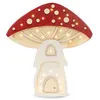Image de Lampe Veilleuse Maison Champignon Rouge