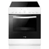 Image de Cuisinière vitrocéramique 62l 4 feux blanc FACV2004B en occasion ou reconditionné