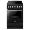 Image de Cuisinière vitrocéramique 62l 4 feux noir mat FACV203N en occasion ou reconditionné