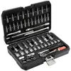 Image de YATO Kit d'outils YT-14501 de 56 piÃ¨ces MÃ©tal Noir