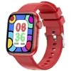 Image de Forever IGo Watch 3 JW-500 - Alliage de zinc - Montre connectÃ©e avec bracelet - silicone - taille du poignet : jusque 220 mm - affichage 1.83" - Bluetooth - 52 g - rouge