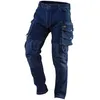 Image de Pantalon de travail type jeans, avec renforts aux genoux, modÃ¨le Denim, taille M/50, NEO