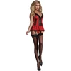 Image de Livco Corsetti Fashion - Rose Rouge Lc 90130 Corset Culotte Rouge