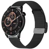 Image de Montre ConnectÃ©e FW58 Vanad Pro IP68 avec Bracelet en Maille Milanaise Maxcom Noir