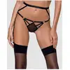 Image de Porte-Jarretelles Meggy Noir Devil Collection