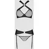 Image de Ensemble 3 Pièces Amanda Leather Collection Noir
