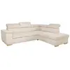 Image de Canapés d’angle Daytona  Canapé d'angle convertible  en velours côtelé beige P31600647