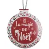 Image de DÃ©coration de sapin en mÃ©tal Ã  suspendre magie de noÃ«l