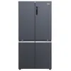 Image de RÃ©frigÃ©rateur 4 portes Cube 90 SÃ©rie 5 - Haier HCR5919ENMB - Classe E - No Frost - Pose Libre - 528L (rÃ©frigrateur 354L + congÃ©lateur 174L) - Noir brossÃ©