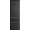 Image de RÃ©frigÃ©rateur combinÃ© Haier 3D 60 Serie 5 HTW5618DNPT Pose libre 360 L Noir