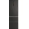 Image de RÃ©frigÃ©rateur combinÃ© Haier 3D 60 Serie 5 HTW5618ENPT Pose libre 360 L Noir