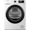 Image de Hisense DHQE800BW2 sÃ¨che-linge Pose libre chargement frontal 8 kg Blanc