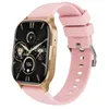 Image de Montre ConnectÃ©e Bluetooth 5.3 IP67 260mAh avec Ãcran AMOLED 2.01' ModÃ¨le J10 XO Rose