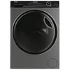 Image de Haier HWD80-B14959S8EU1 machine Ã  laver sÃ©chante Pose libre chargement frontal Noir et Argent