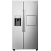 Image de RÃ©frigÃ©rateur amÃ©ricain Hisense RS694N4BCE rÃ©frigÃ©rateur amÃ©ricain Pose libre 560 L Acier inoxydable