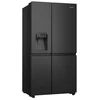 Image de RÃ©frigÃ©rateur amÃ©ricain Hisense RS818N4TFC 632 L Inox noir Total No Frost