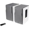 Image de Edifier R1380T Blanc - Enceintes Studio bibliothÃ¨que Actives, TÃ©lÃ©commande IR
