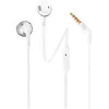 Image de JBL Tune 205 Casque Avec fil Ecouteurs Appels/Musique/Sport/Au quotidien Chrome, Blanc
