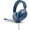 Image de JBL Quantum 100 Casque Avec fil Arceau Gaming Bleu