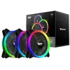 Image de Darkflash Dr12 Pro Argb Computer Fan Set 3in1 120x120 (black)