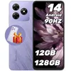 Image de Blackview WAVE 8 TÃ©lÃ©phone Portable 6.56" 12Go+128Go/2 To 13MP+8MP 5000mAh Smartphone 4G Android 14 Dual SIM - Violet